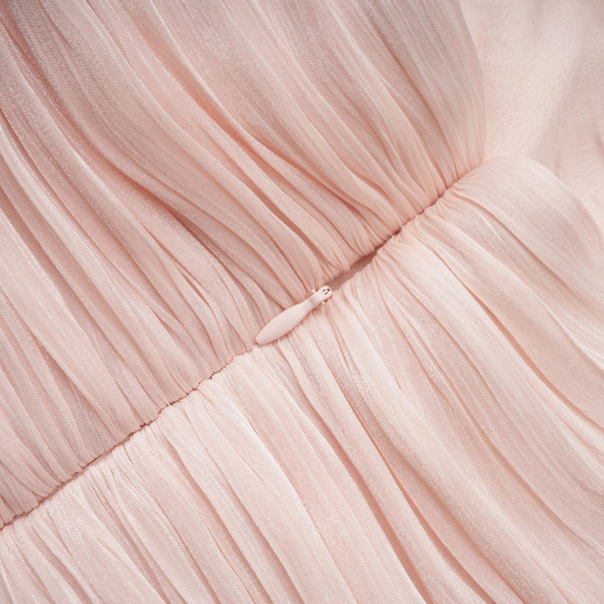 Bernice Pink Glossy Cape Dress Set