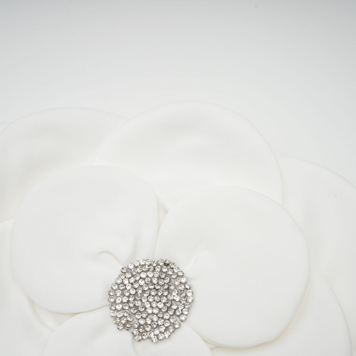 Bianchina Floral Top - Sleeveless Off the Shoulder with Floral Appliqu Crystal Embellishment Trendy Cropped