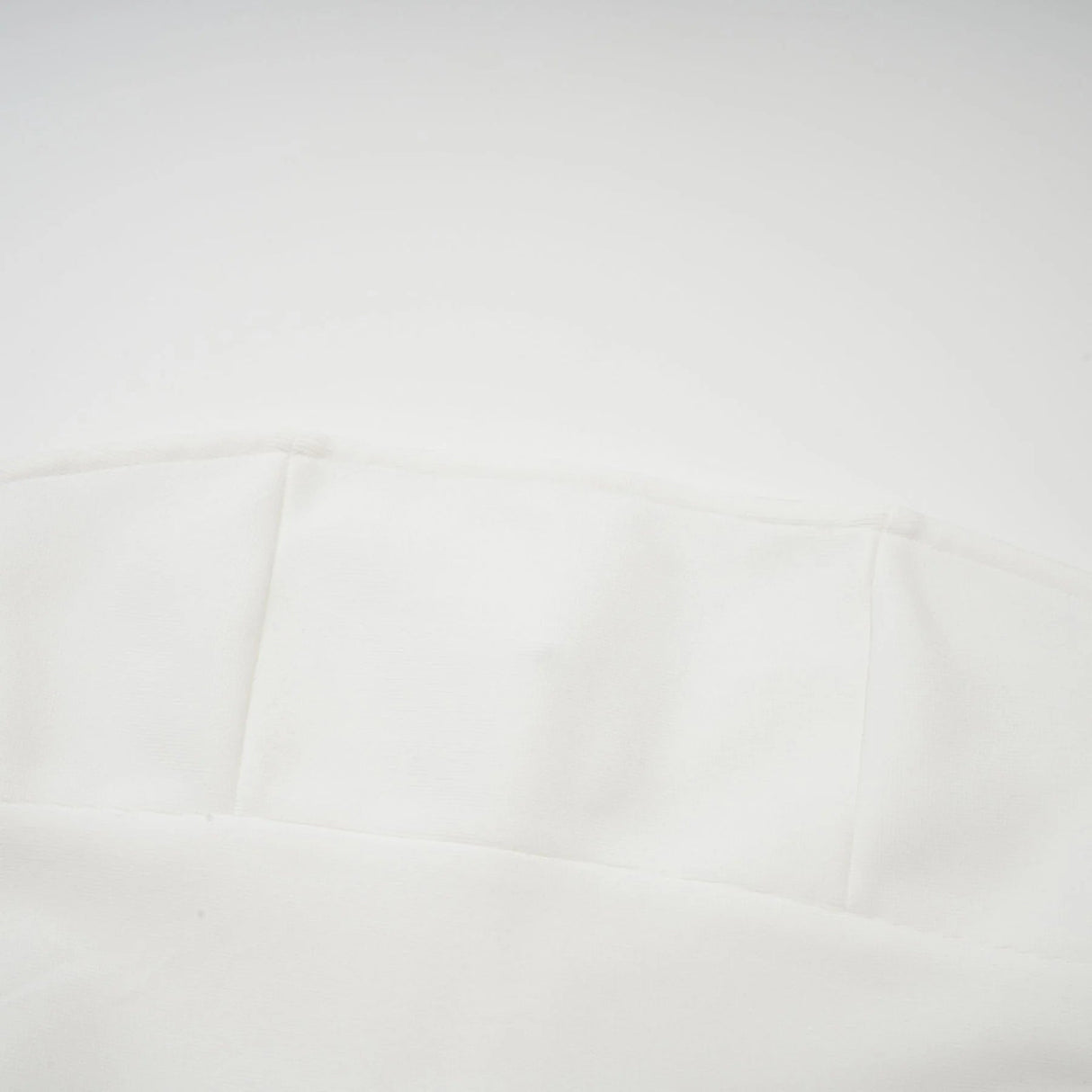 Brenna Maxi Dress White Tulle Paneling & Godet Design