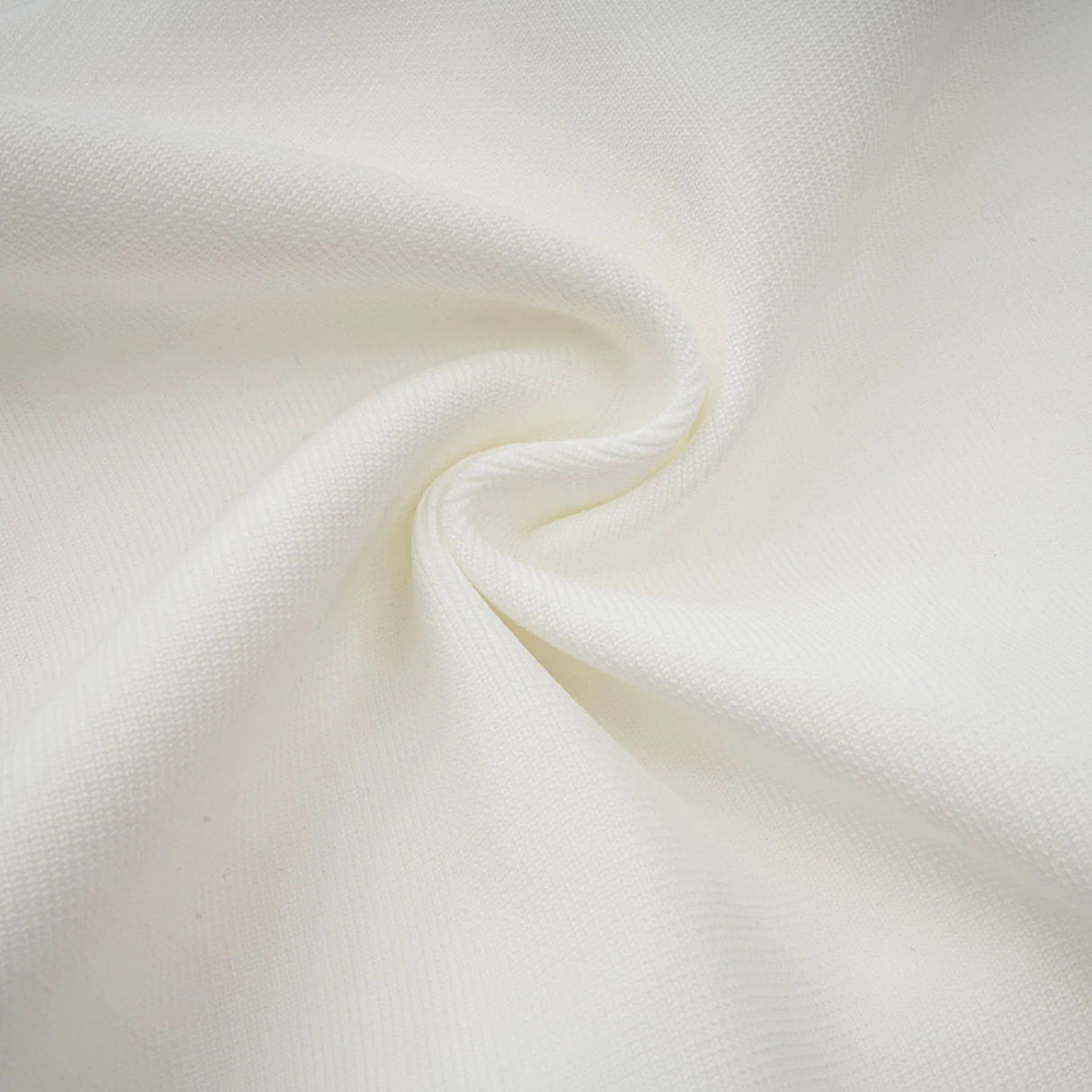 Brenna Maxi Dress White Tulle Paneling & Godet Design