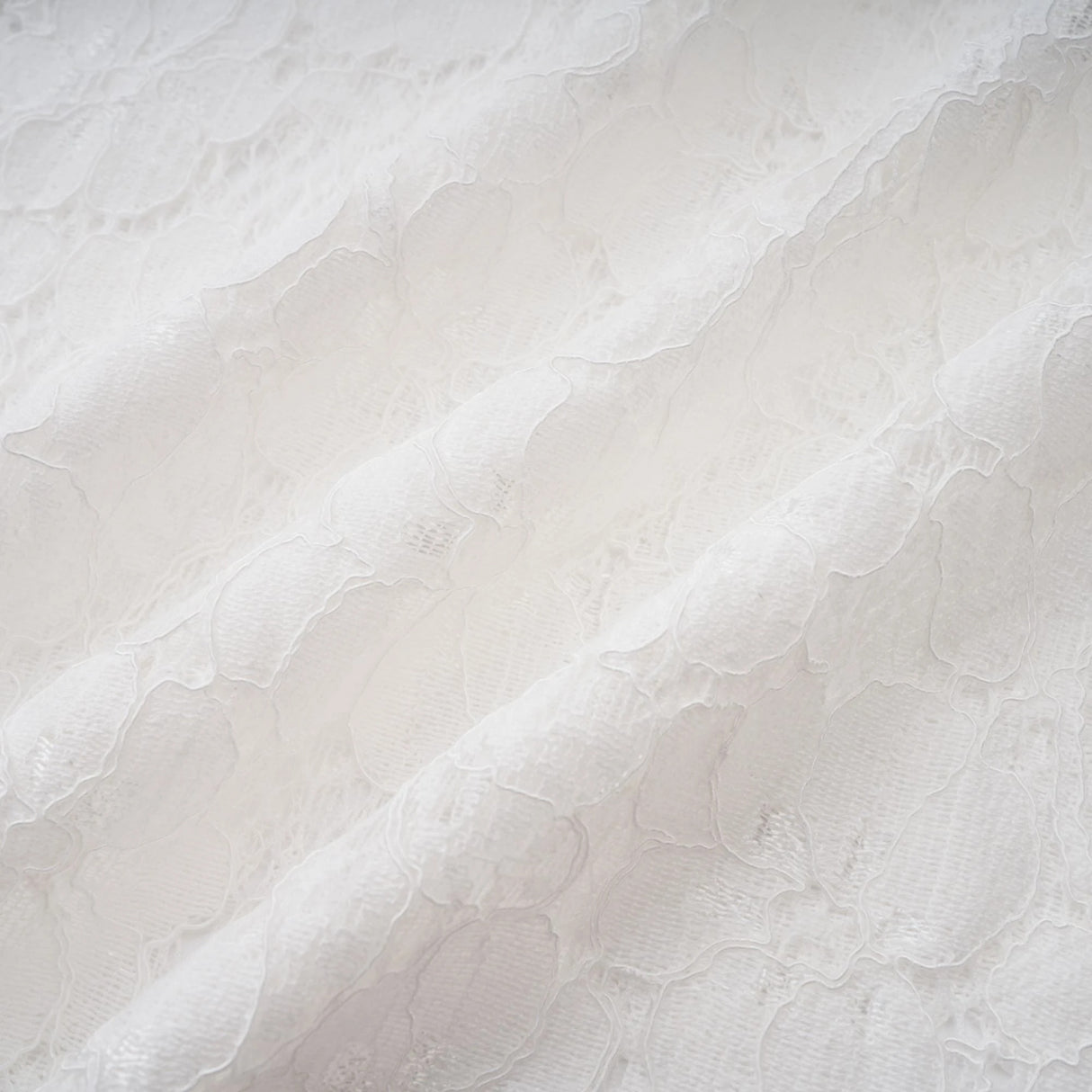 Bronte White Pleated Floral Lace Midi Dress