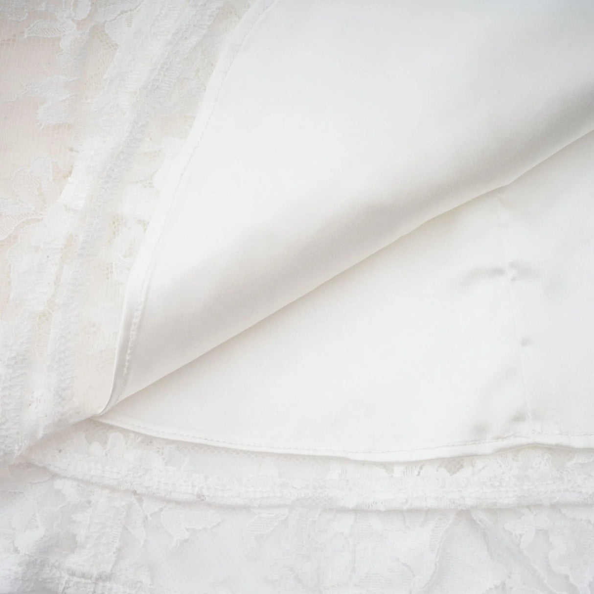 Brooklyn Mini Dress White Floral - Lace Corset Puff - Sleeve