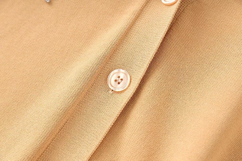 Brynn V - Neck Cardigan with Floral Embroidery and Beaded Accents