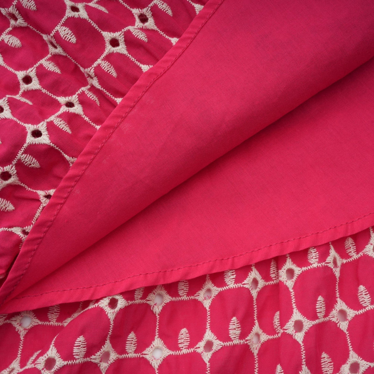 Caitlin Maxi Dress - Medium Size - Mock Neck Design - Short Sleeves - Scallop Pattern with Lace Panel Detail