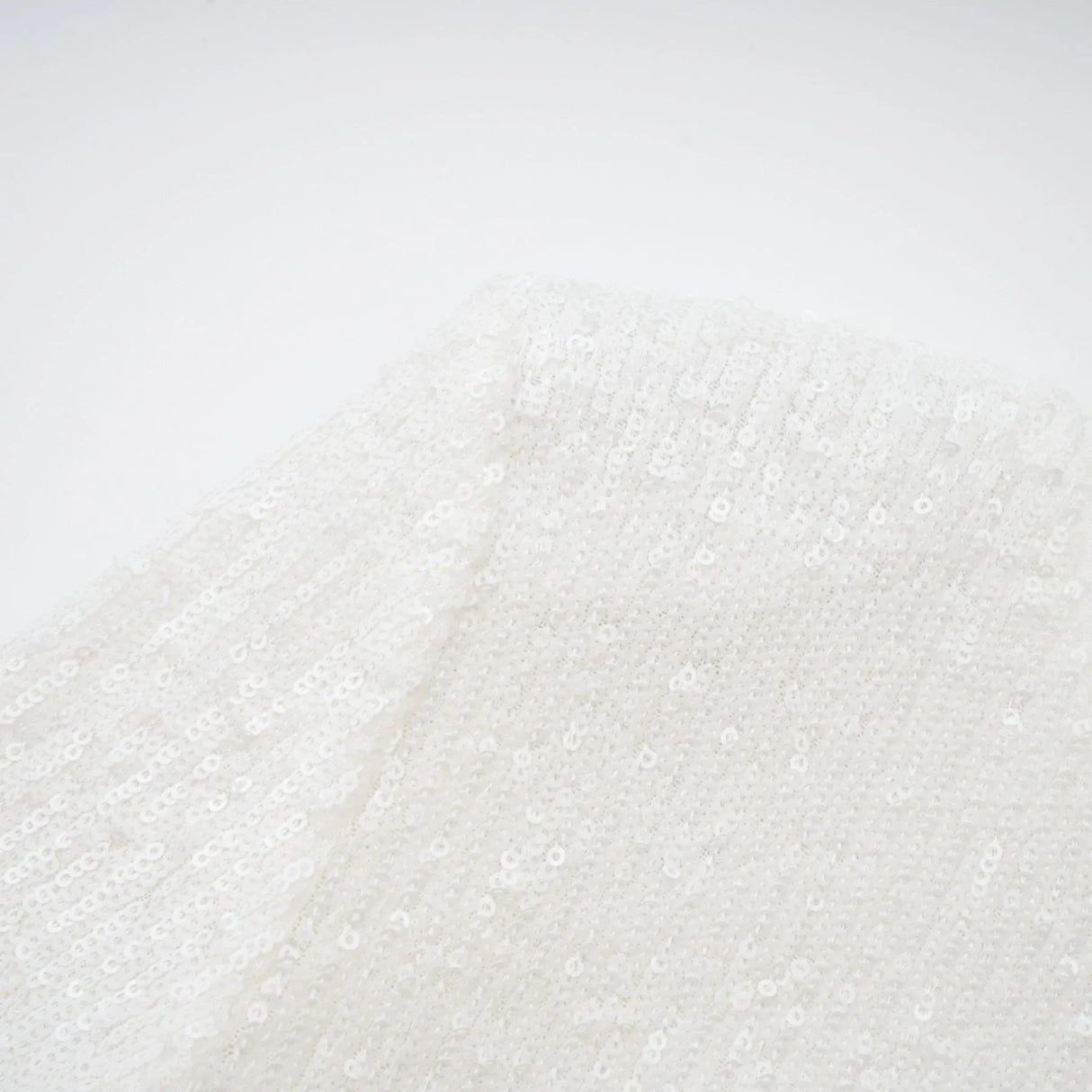 Callie Round Neck Mini Dress – Feather Cuffs – Sequin Embellished – Long Sleeves – Tailored Fit