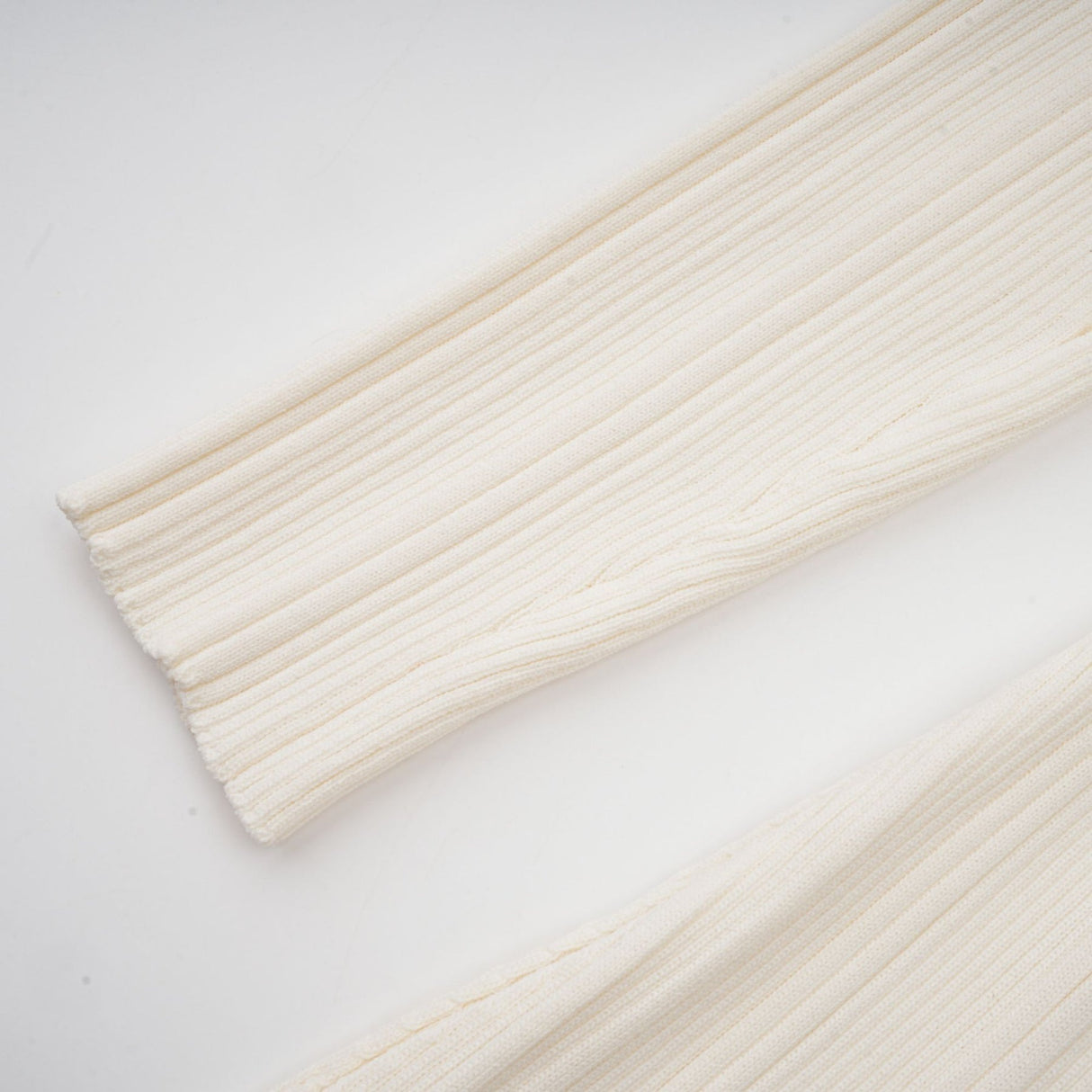 Camila Midi Dress - Ribbed Knit - Lapels and Pockets - Mermaid Hem Design