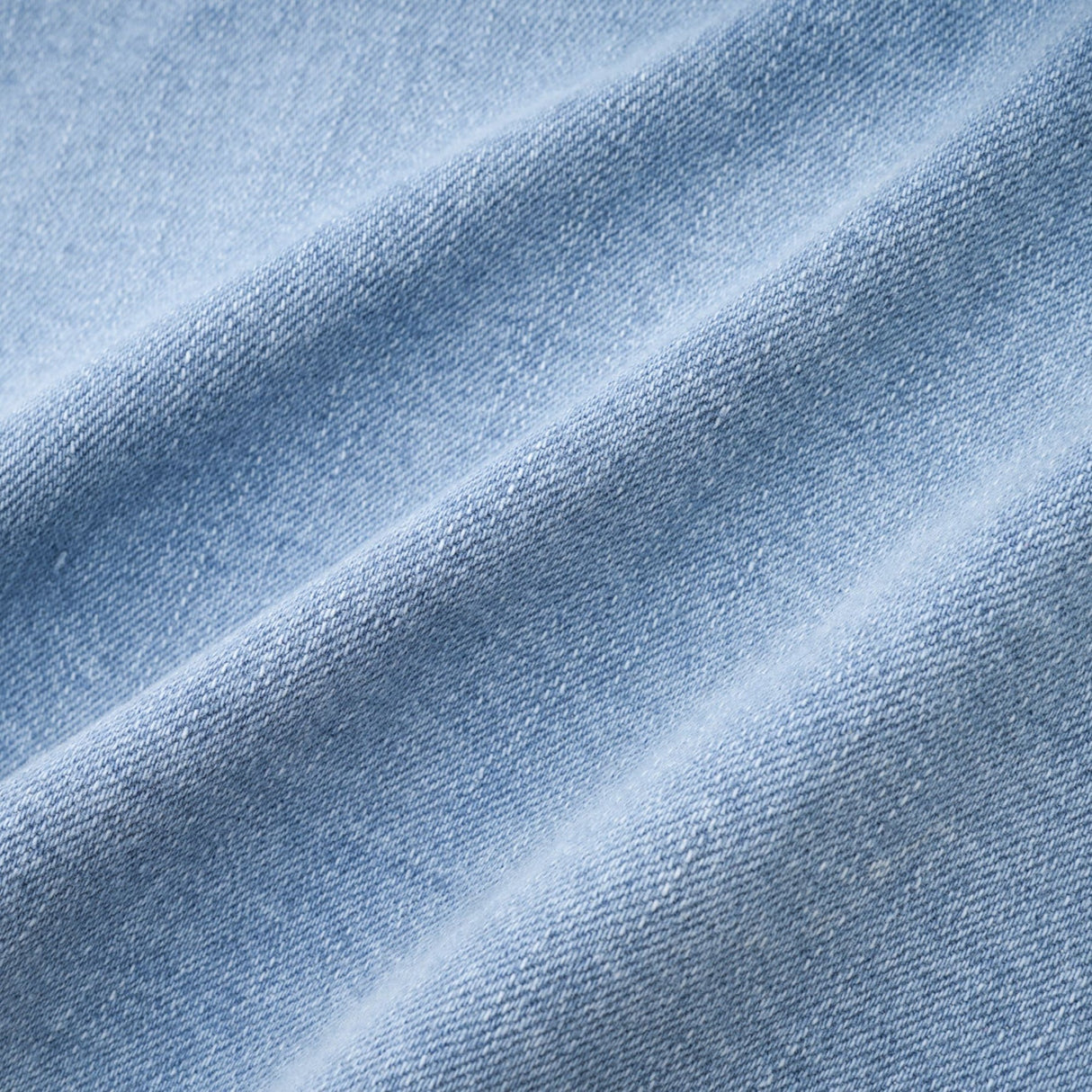 Capucine Denim Flared Skirt - Eye - Catching Frilled Hem - Allover Pleats And Ruffles - Zipper Closure - Functional Pockets