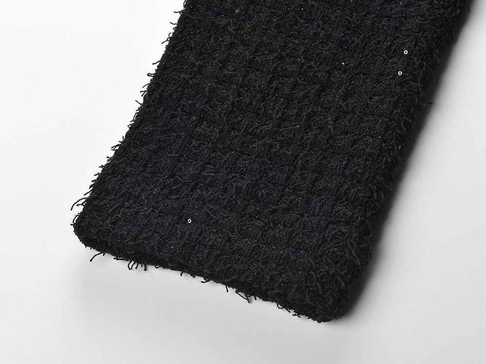 Carla Jacket & Skirt Set - Peplum Silhouette - Classic Design - Chic Styling - Textured Sparkle Fabric - Decorative Button Details