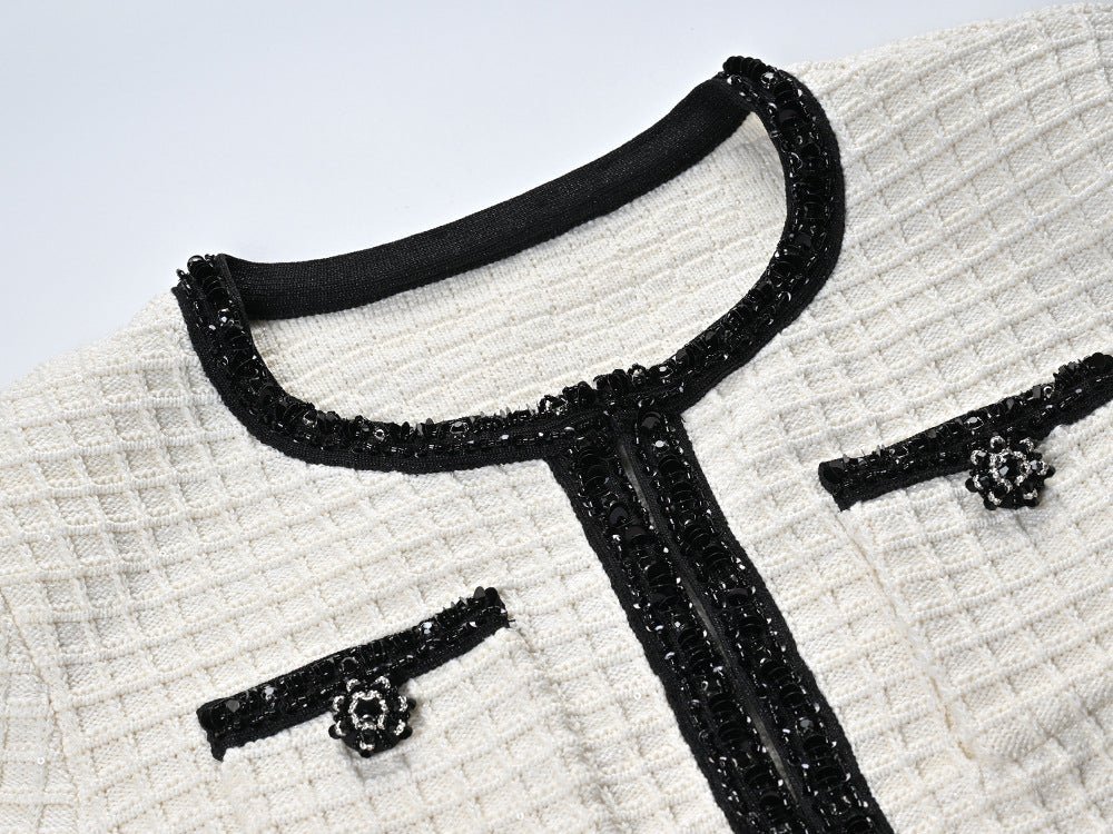 Carly Jacket & Skirt Set - Tailored Cut - Classic Design - Structured Fit - Chic Styling - Timeless Appeal