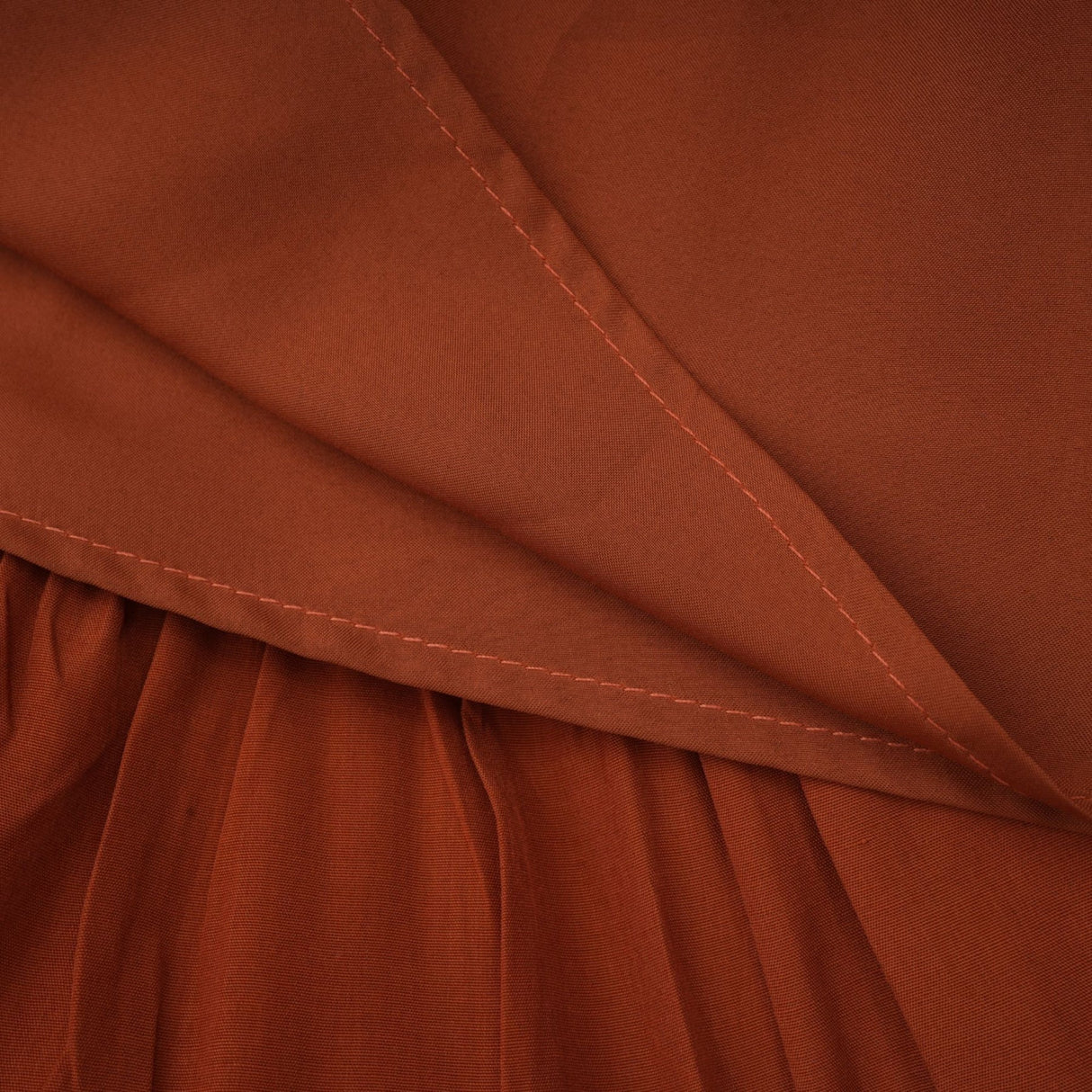 Carmelina Midi Dress - Frilled self - tie neck - Short sleeves - Shift style - Asymmetric hem