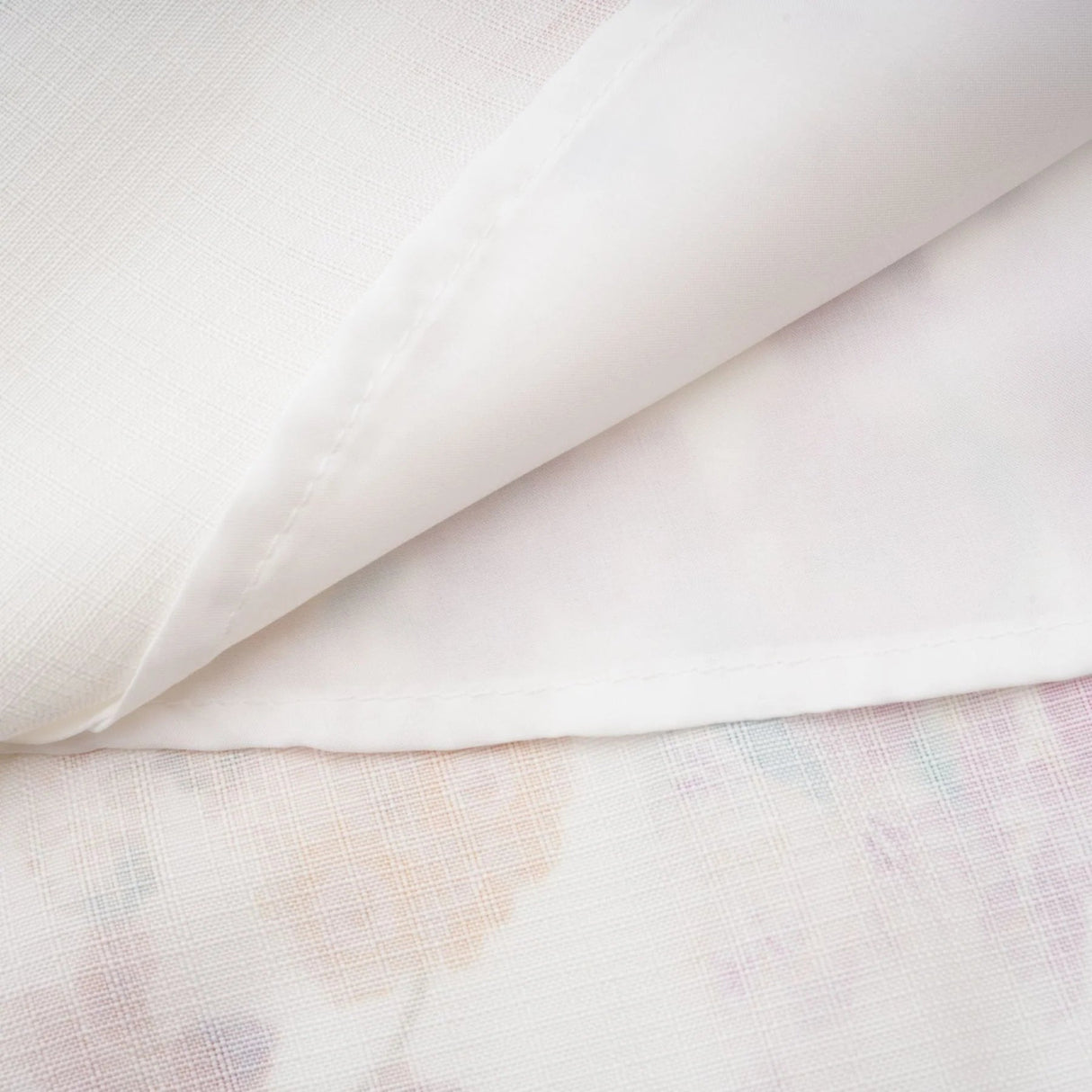 Caterinella Mini Dress White Floral Print Elastic Cuffs & Flared Skirt