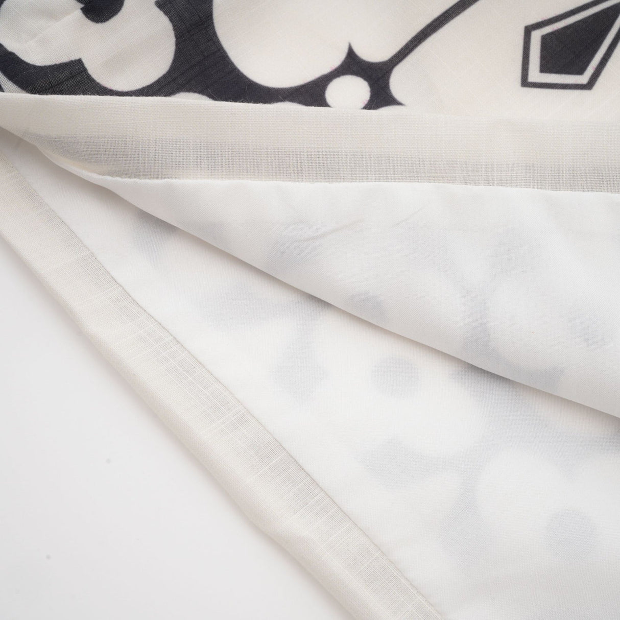 Charlotte Shirt & Shorts - Long Sleeve All - Over Graphic - Front Button Fastening - Elasticated Waist Thigh Length