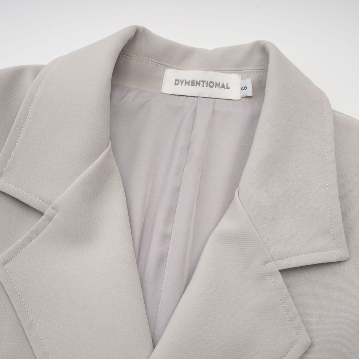 Chelsea Blazer & Skirt - Wool Blend Matching Set - tone Hardware - Wrap Design