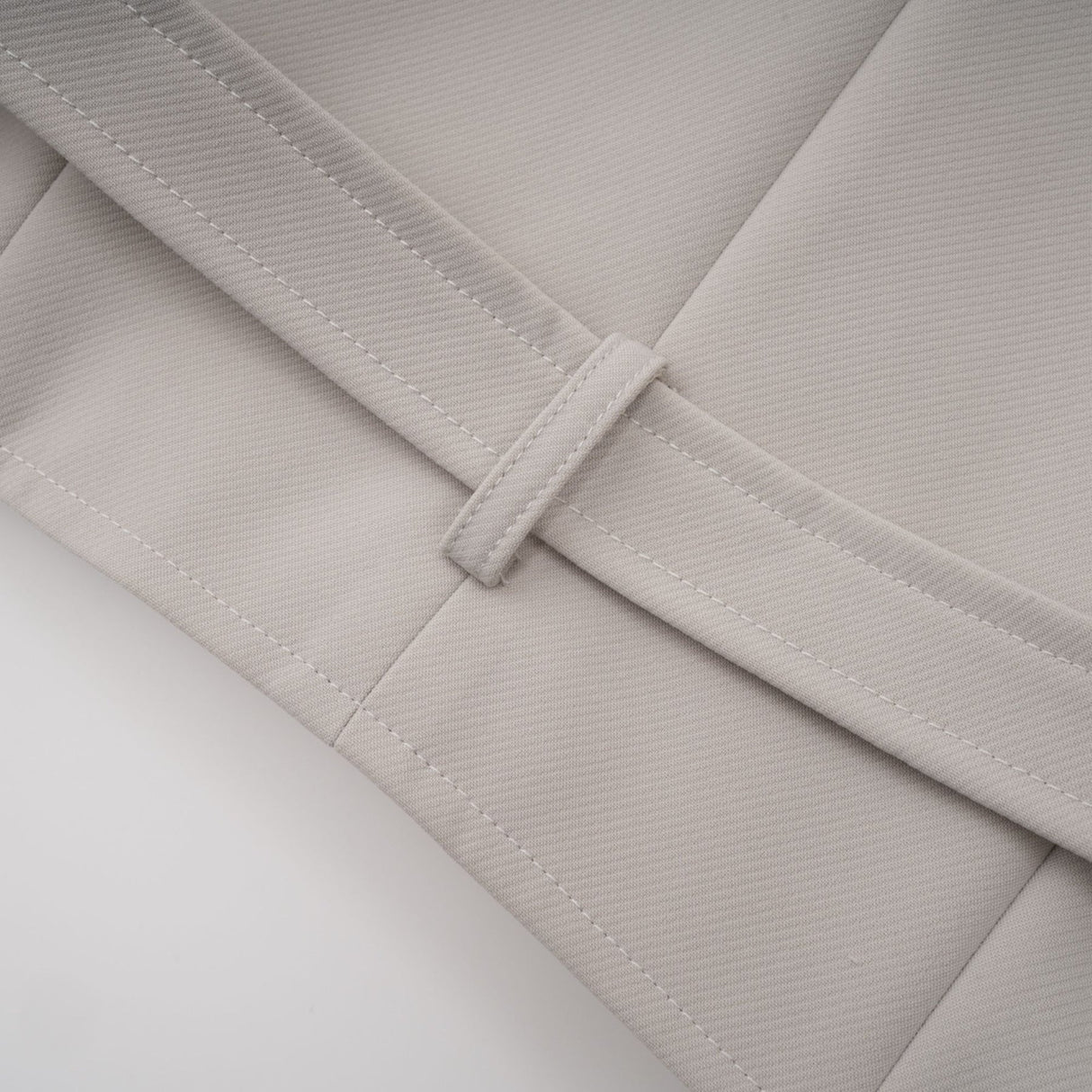 Chelsea Blazer & Skirt - Wool Blend Matching Set - tone Hardware - Wrap Design