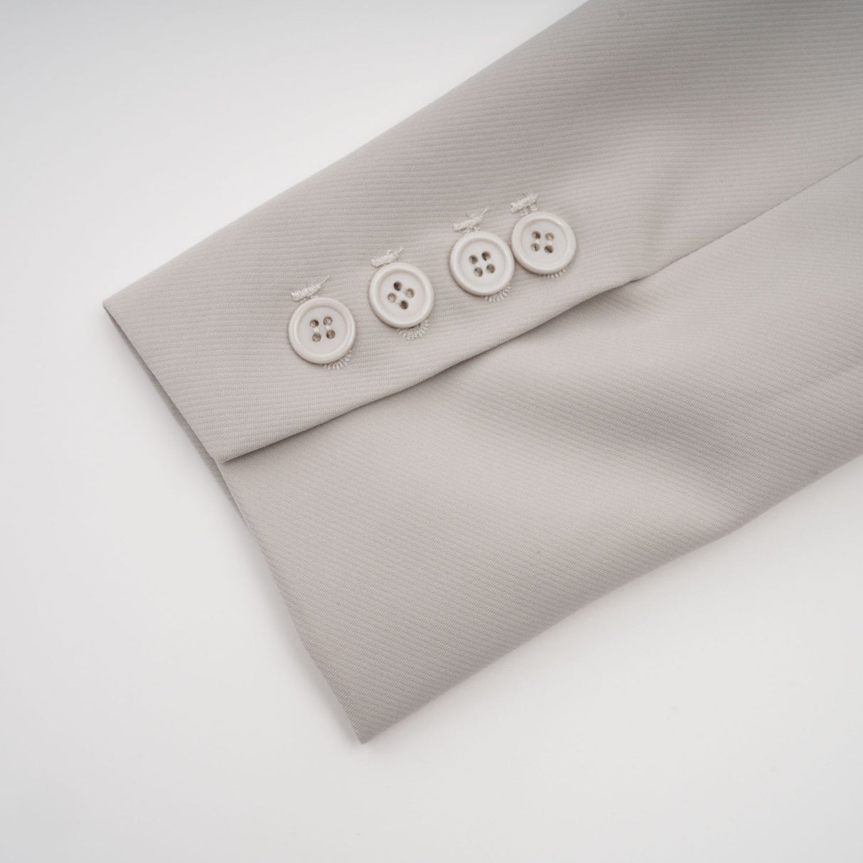 Chelsea Blazer & Skirt - Wool Blend Matching Set - tone Hardware - Wrap Design