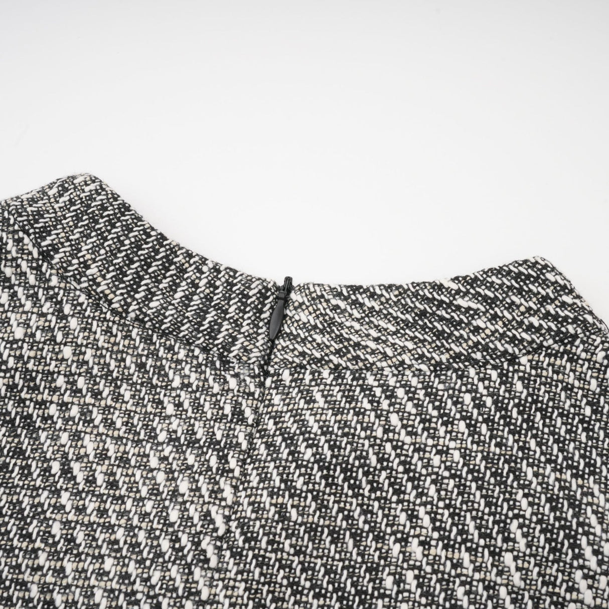 Cherish Mini Dress - Crew Neck - Sleeveless - Faux - Flower Detailing - A - Line Silhouette