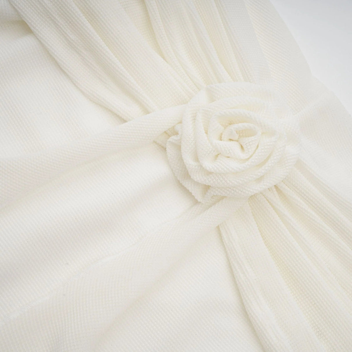 Clarissa Maxi Dress White Floral Appliqu Glitter Mermaid Hem