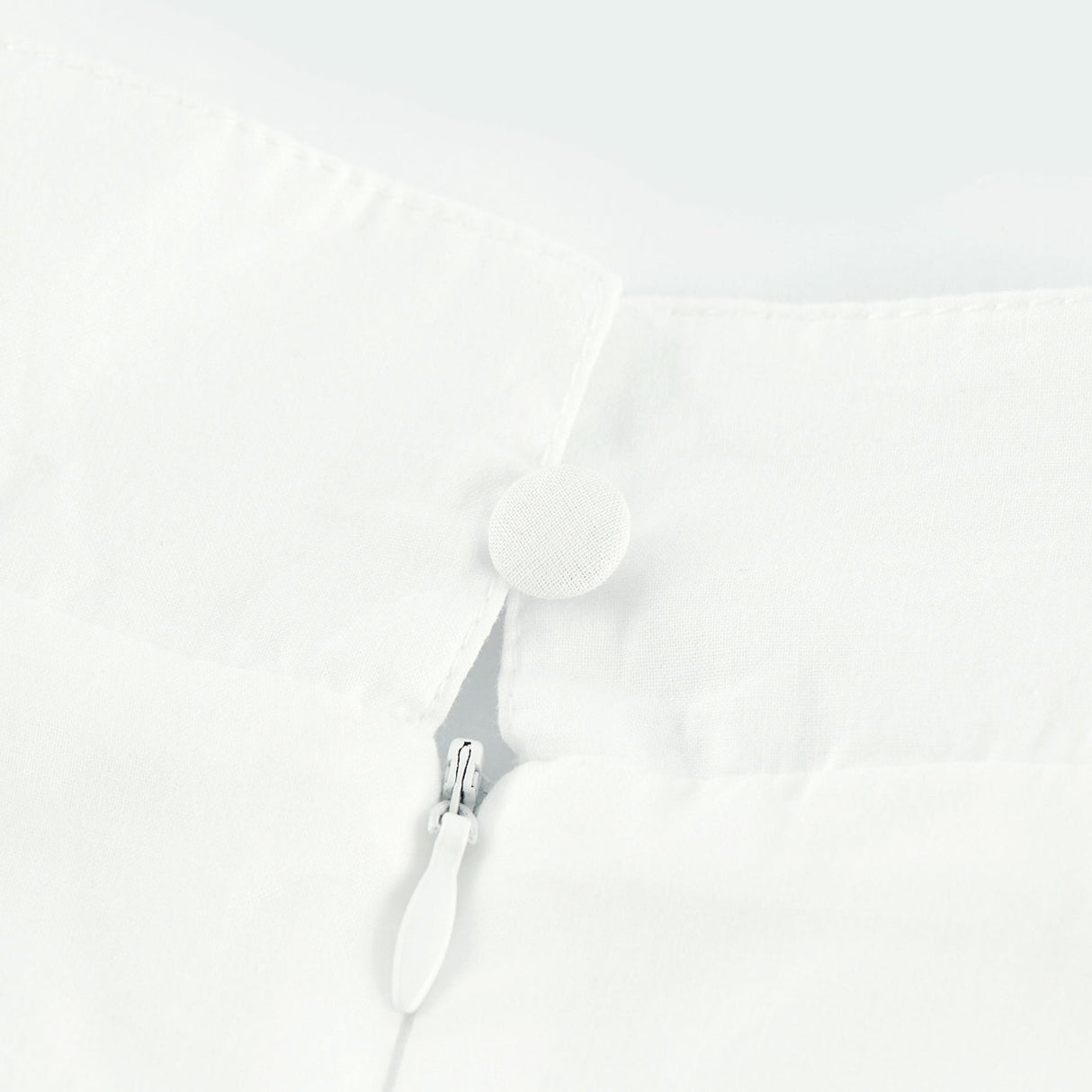 Coline Midi Dress - Soft Round Neckline - Short Puffed Sleeves - Floral Embroidery - Tiered Skirt - Semi - Sheer Style