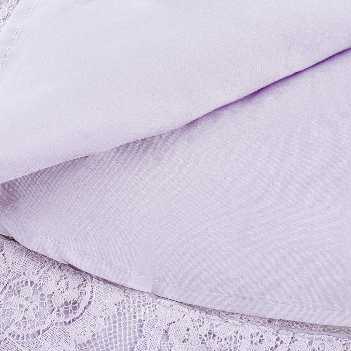 Colomba Skirt & Top Set - Lace Embroidery - Notched Lapels - Faux - Flower Embellishment - Mini Length