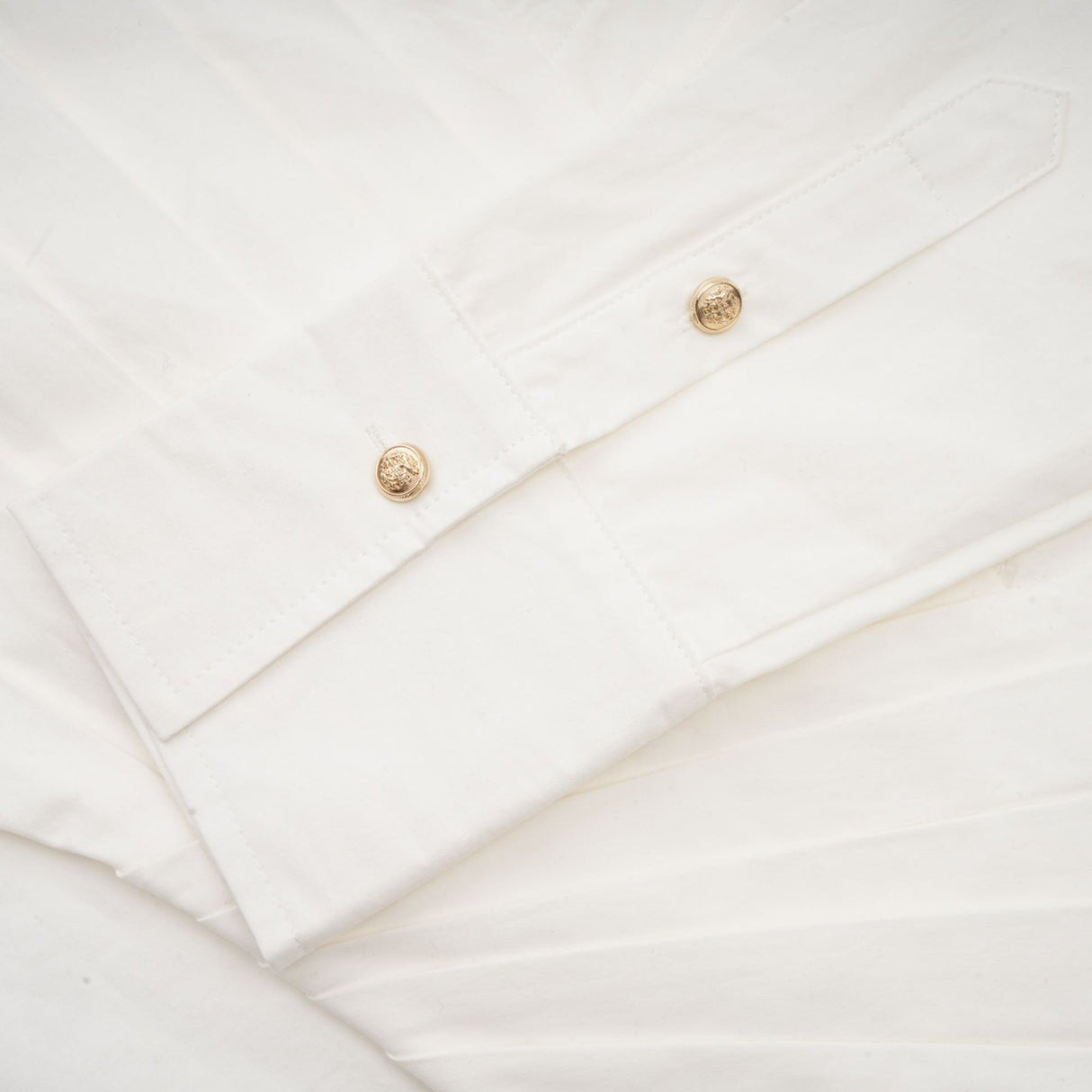 Coraline Mini Dress - Long Sleeve Buttoned Cuffs - Cinched Waist