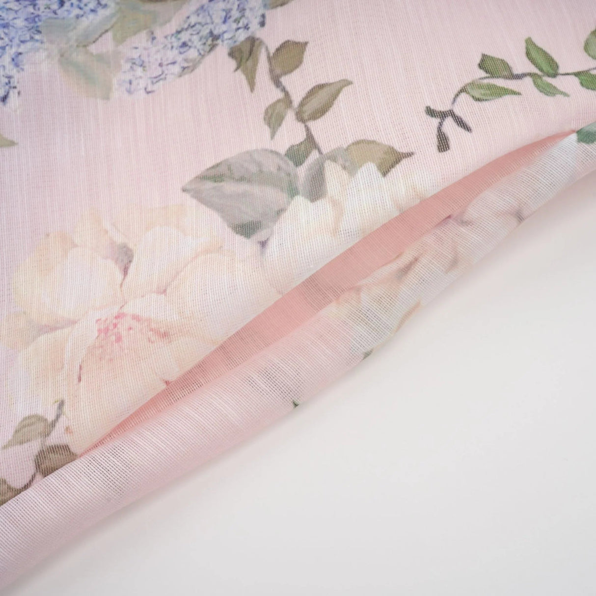 Daniela Mini Dress Light - Pink Floral Print & Belted Waist