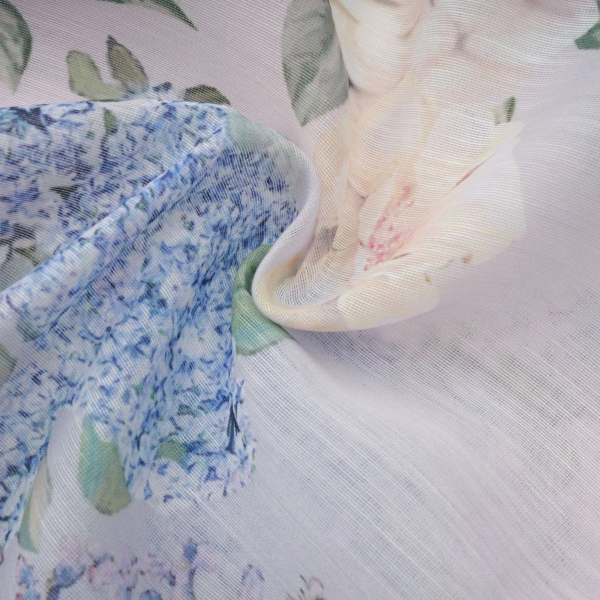 Daniela Mini Dress Light - Pink Floral Print & Belted Waist