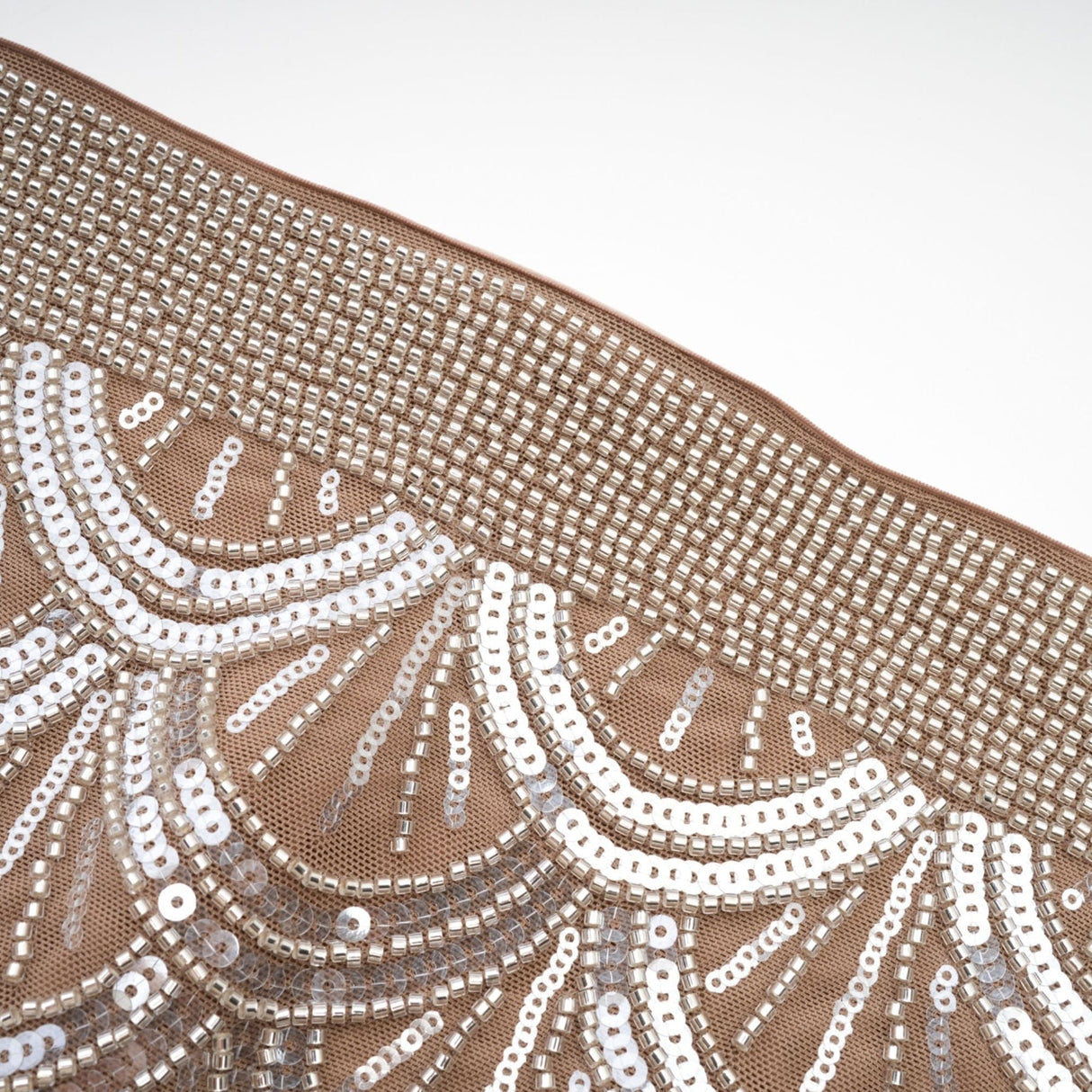 Daniela Mini Dress - Off the Shoulder Style - Bandage Design - Bowknot Detailing - Sequin Embellished