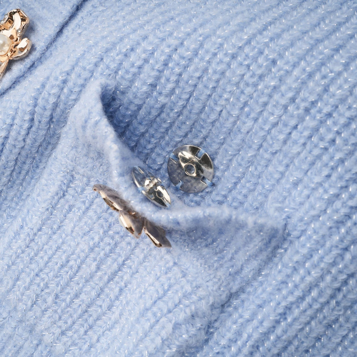 Daria Blouse & Skirt - Stretch Knit - Crew Neck - Short Sleeves - Front Patch Pockets