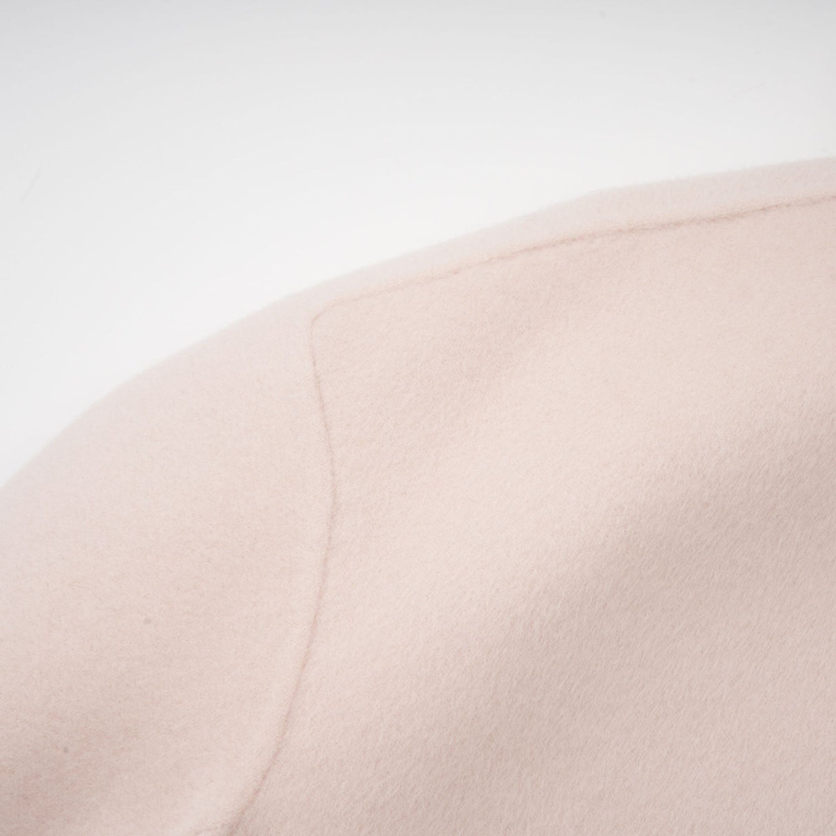 Dayana Coat - Faux fur detailing - Mock neck - Crystal - embellished buttons - Cropped