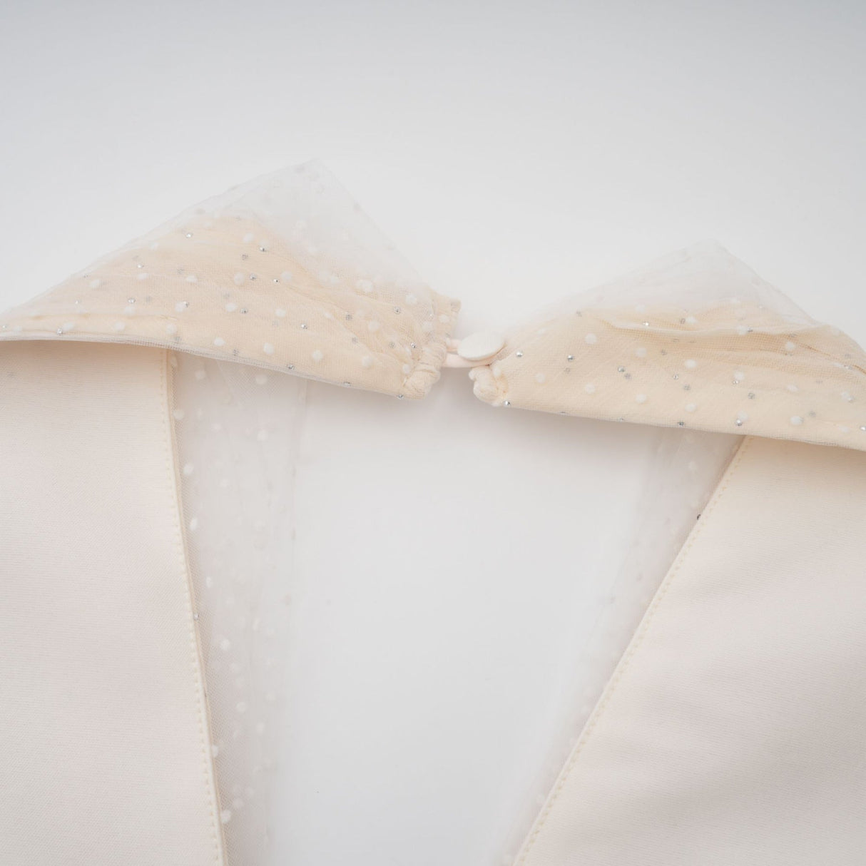 Delaney Midi Dress - Halterneck Sleeveless Tulle Cinched Waist Ankle - Length Zip Fastening