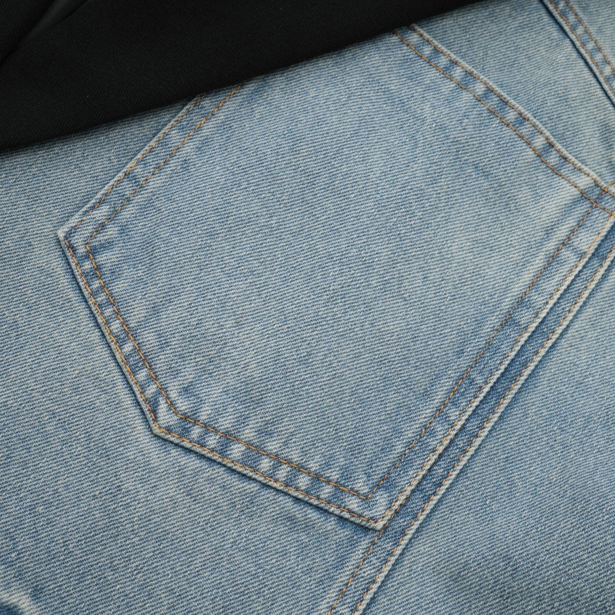 Delizia Denim Blazer - Peak Lapels - Ripped Detailing - Fringed Design - Buttoned Cuffs