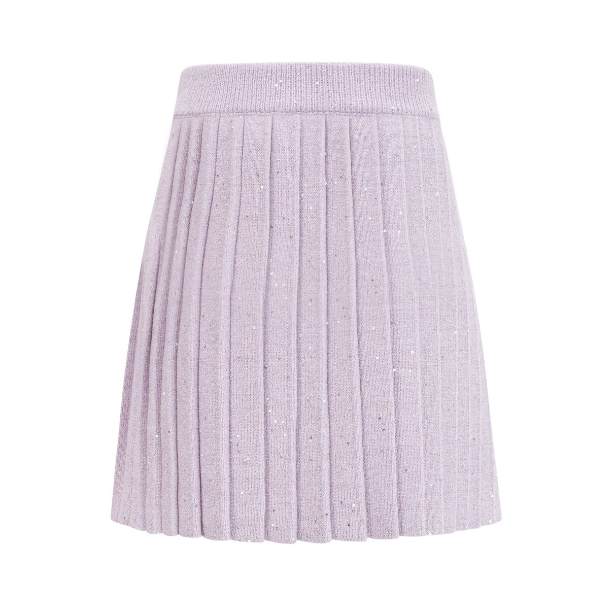 Denise Jacket & Skirt Set - Sequin Detailing - Faux - Pearl Embellishment - Front Button Fastening - Four Patch Pockets - Full Pleated