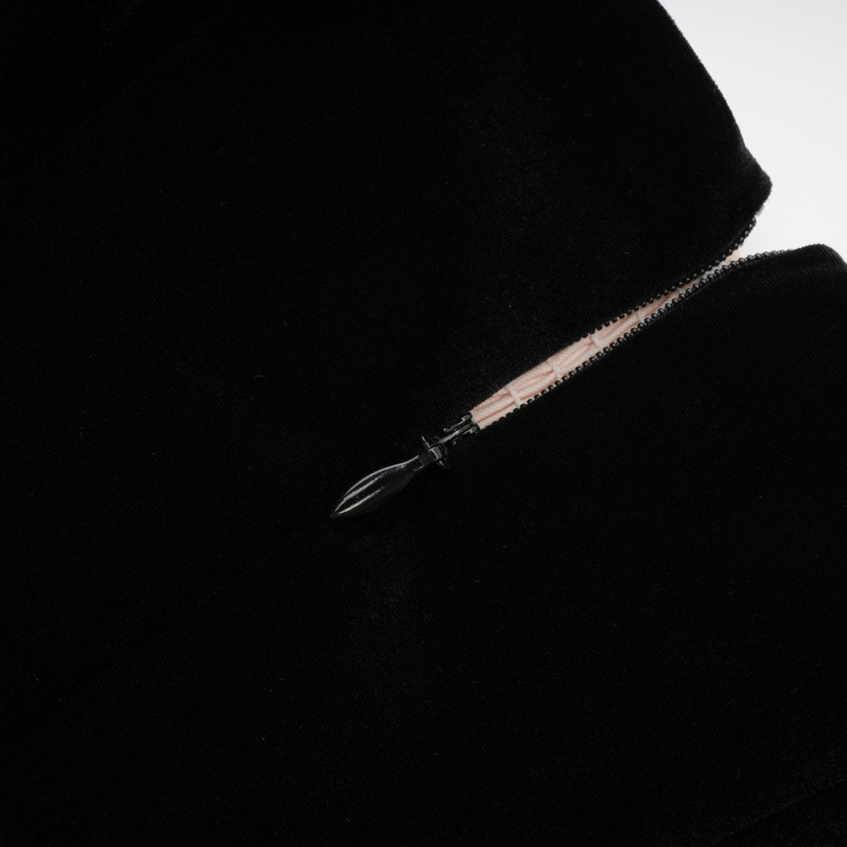 Donatella Long Sleeve Mini Dress - Square Neck - Pleated Design - Front Button Decoration - Rear Zip Fastening