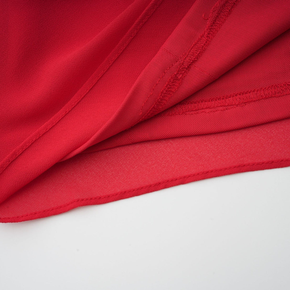 Dorotea Mini Dress - Open Back Design - Shoulder Pads - Asymmetric Style - High Neckline