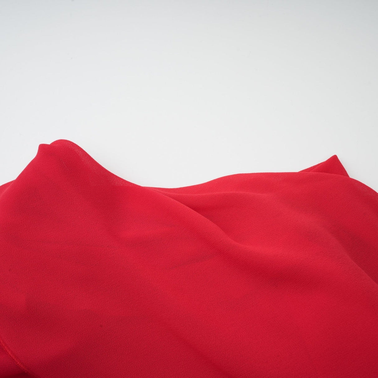 Dorotea Mini Dress - Open Back Design - Shoulder Pads - Asymmetric Style - High Neckline