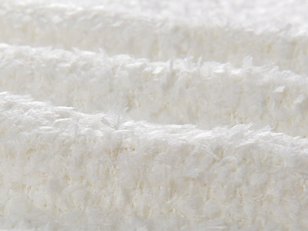 Elena Blazer & Skirt Set - Fringed Edges - Double - Breasted Design - Tailored Fit - Button Details - Versatile Style