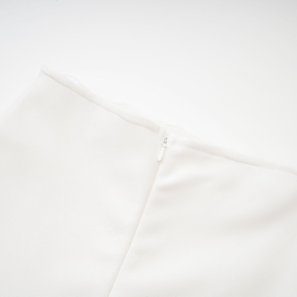 Elena Faux - Flower Detailed Cropped Top - Ankle - Length Skirt Set