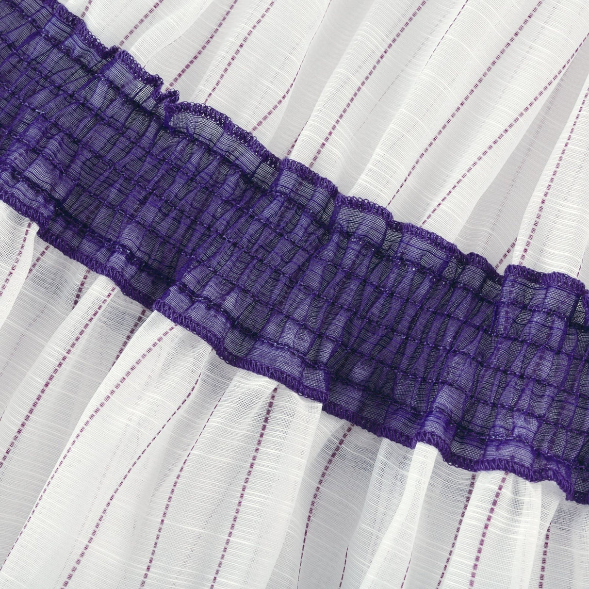 Eliza Midi Dress - Round Neck - Long Sleeves - Pattern - Belted Waist