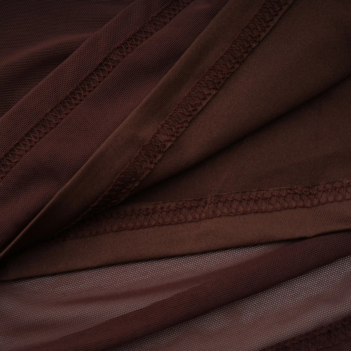 Elizabeth Midi Dress White Red Brown Color Blocked Flower Brooch Ruched