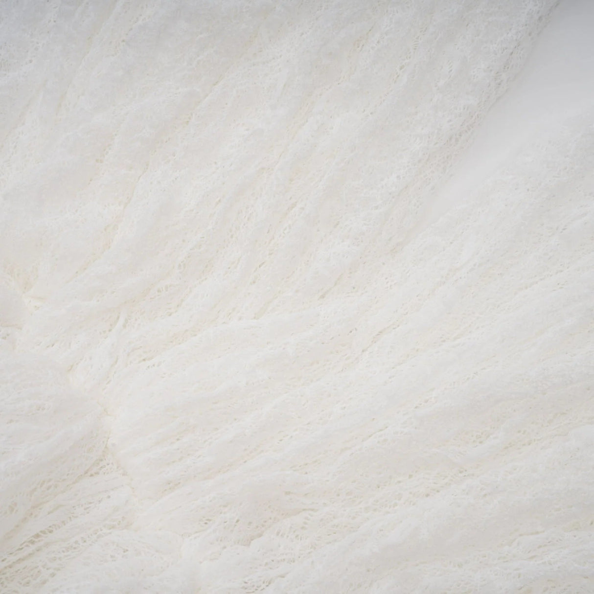 Emery Dress Set with Textured Layers in White