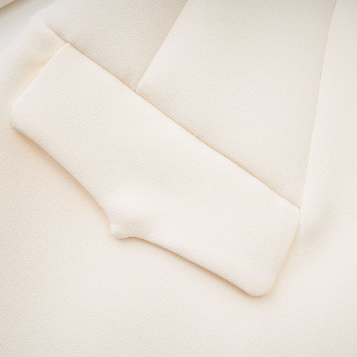 Emilee Coat - Wool Blend - Tonal Lapels - Button Front - Ankle Length