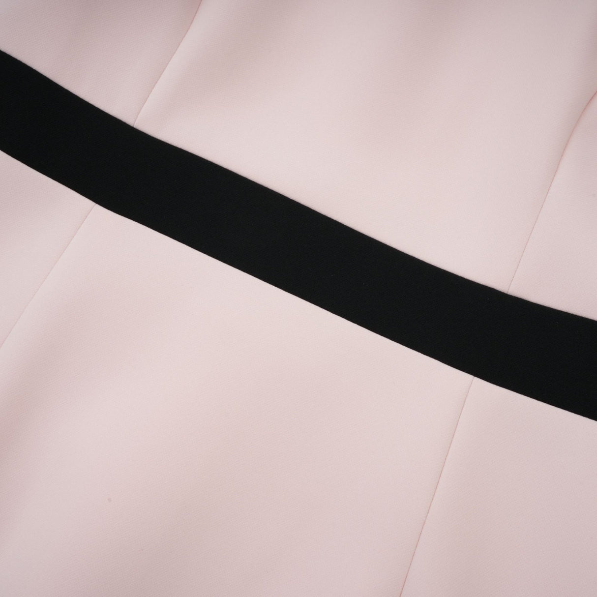 Emilia Midi Dress - Color Block Design - Crystal Embellishment - Dart Detailing - Rear Slit