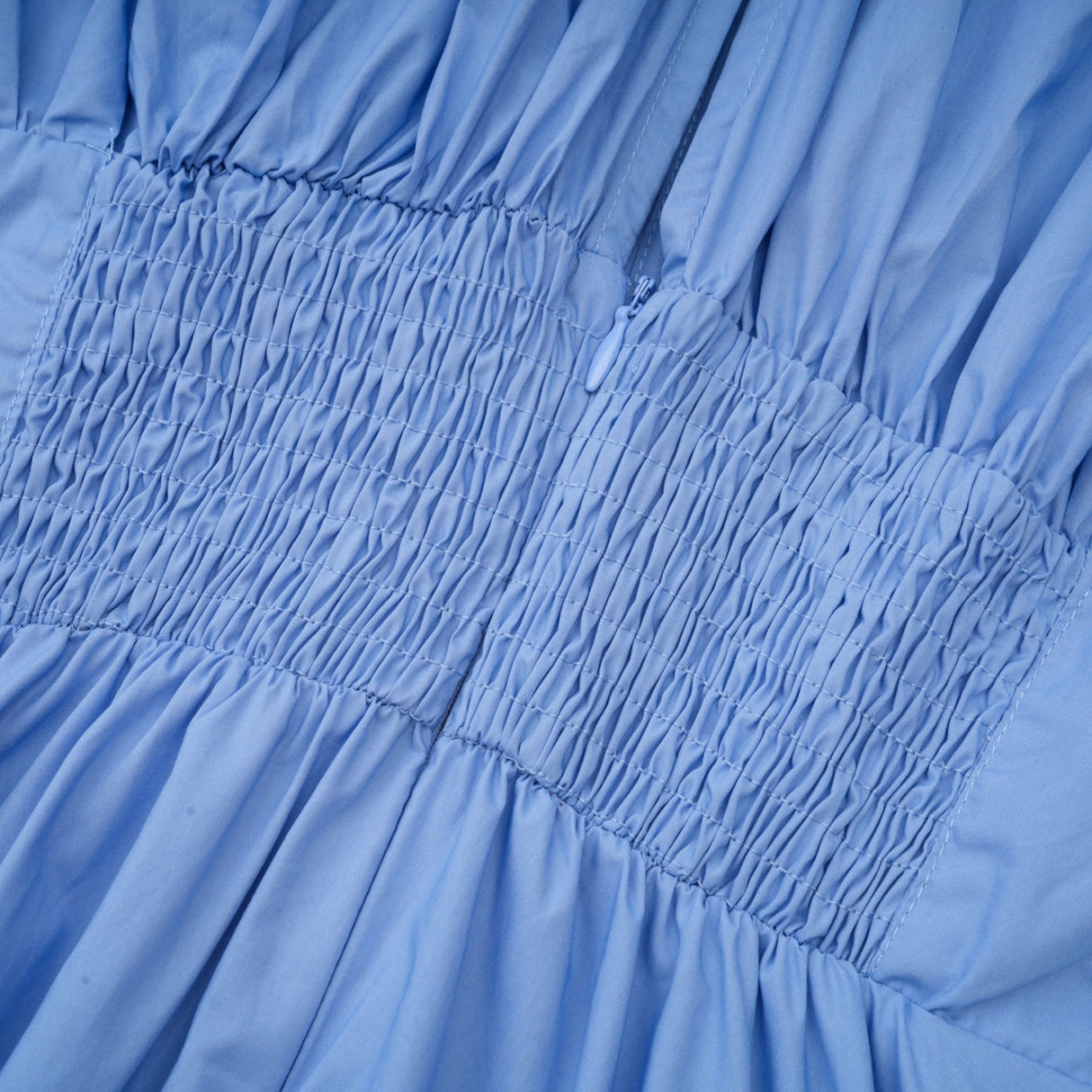 Emma Maxi Dress - V - Neck Style - Short Sleeves - 3D Petal Detailing - Elegant Bow