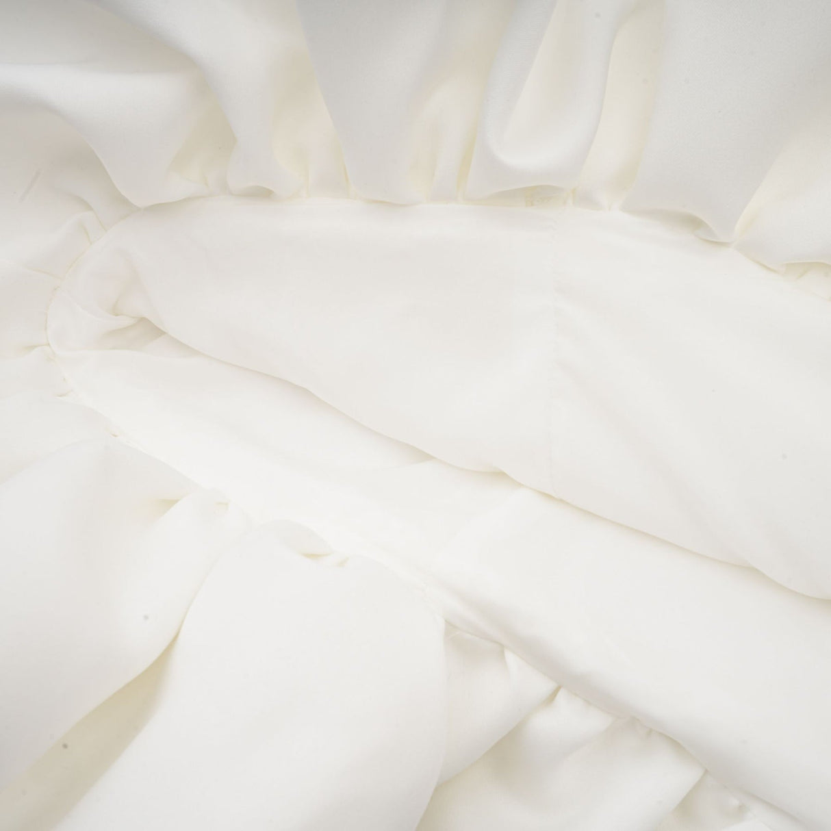 Emma Mini Dress - Bateau Neck - Long Sleeves - Cinched Waist - Bubble Skirt