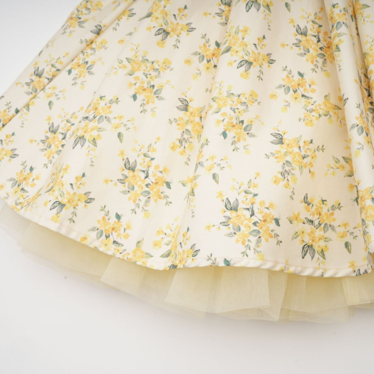 Ermione Mini Dress - V - neck Floral Cinched Waist Pleated Layers Zip Closure Chic Mini Length