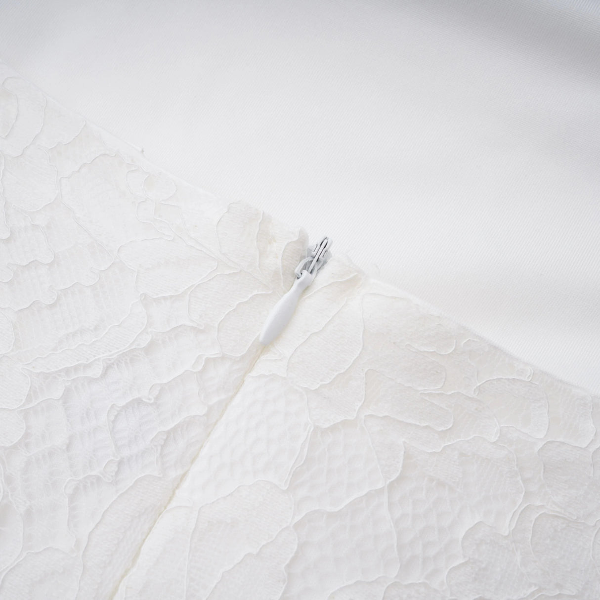 Evelyn White Halterneck Lace Maxi Dress