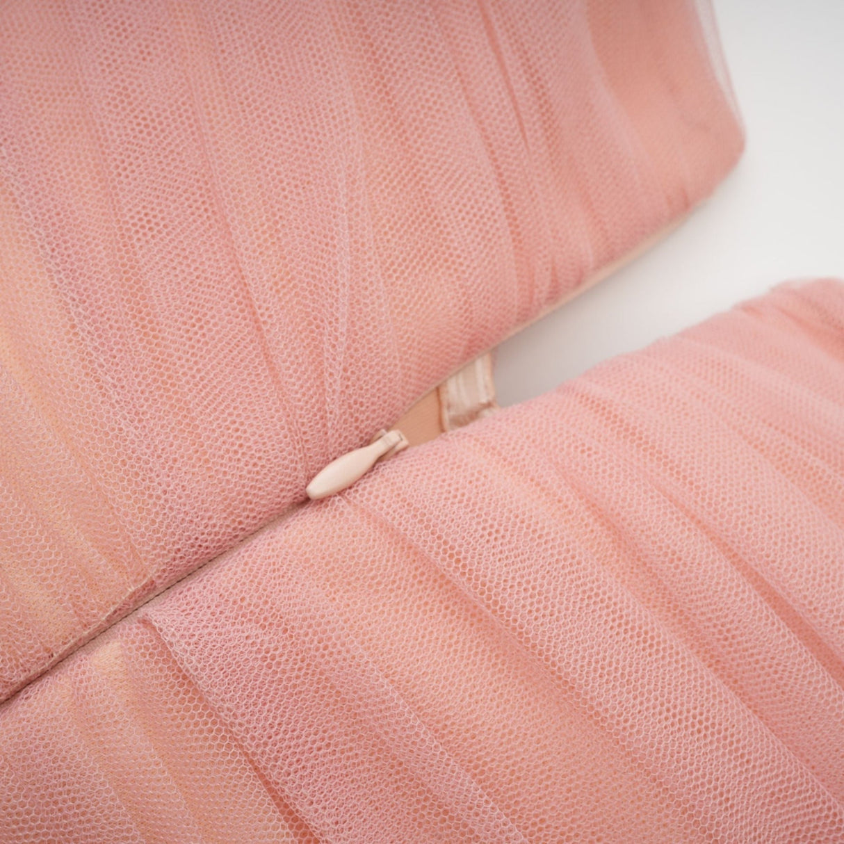 Fabiola Maxi Dress - Off the Shoulder - Tiered Design - Tulle Panels - Rear Zip - Floor - Length