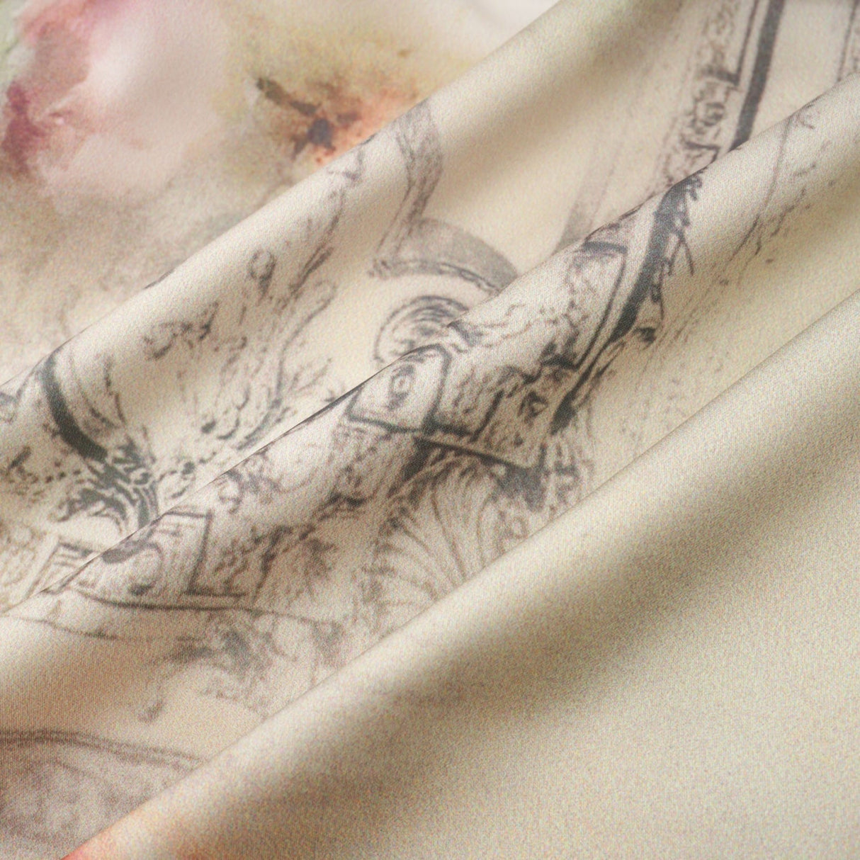 Fabiola Midi Dress – Sleeveless – Wide Shoulder Straps – All - over Floral Print