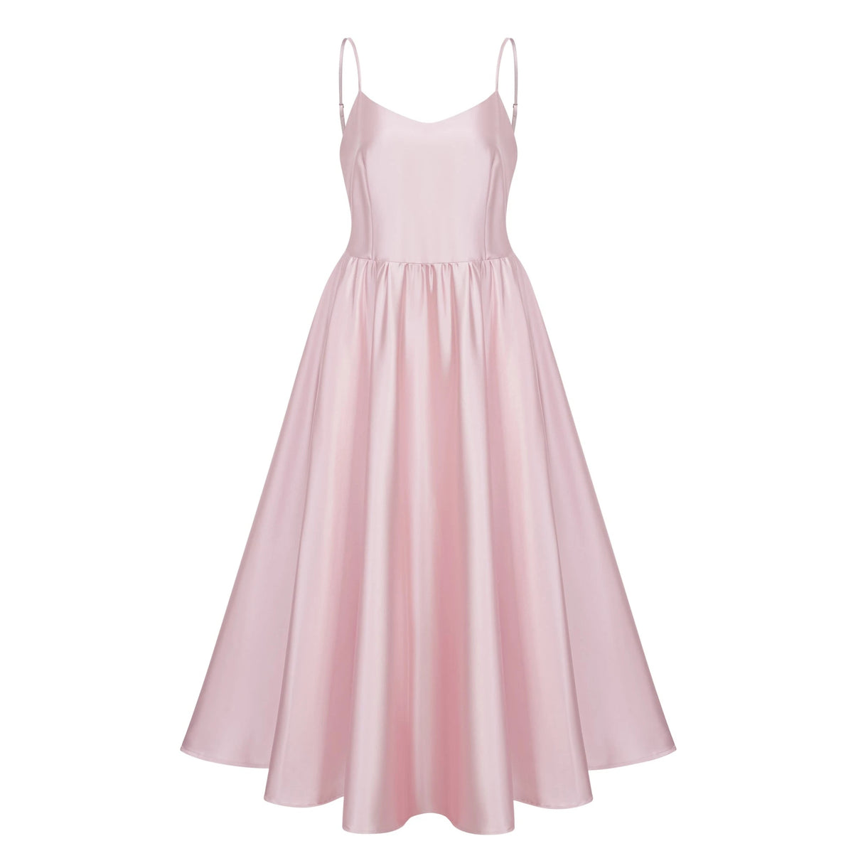 Fadila Pink SemiSheer Blouse Dress Set