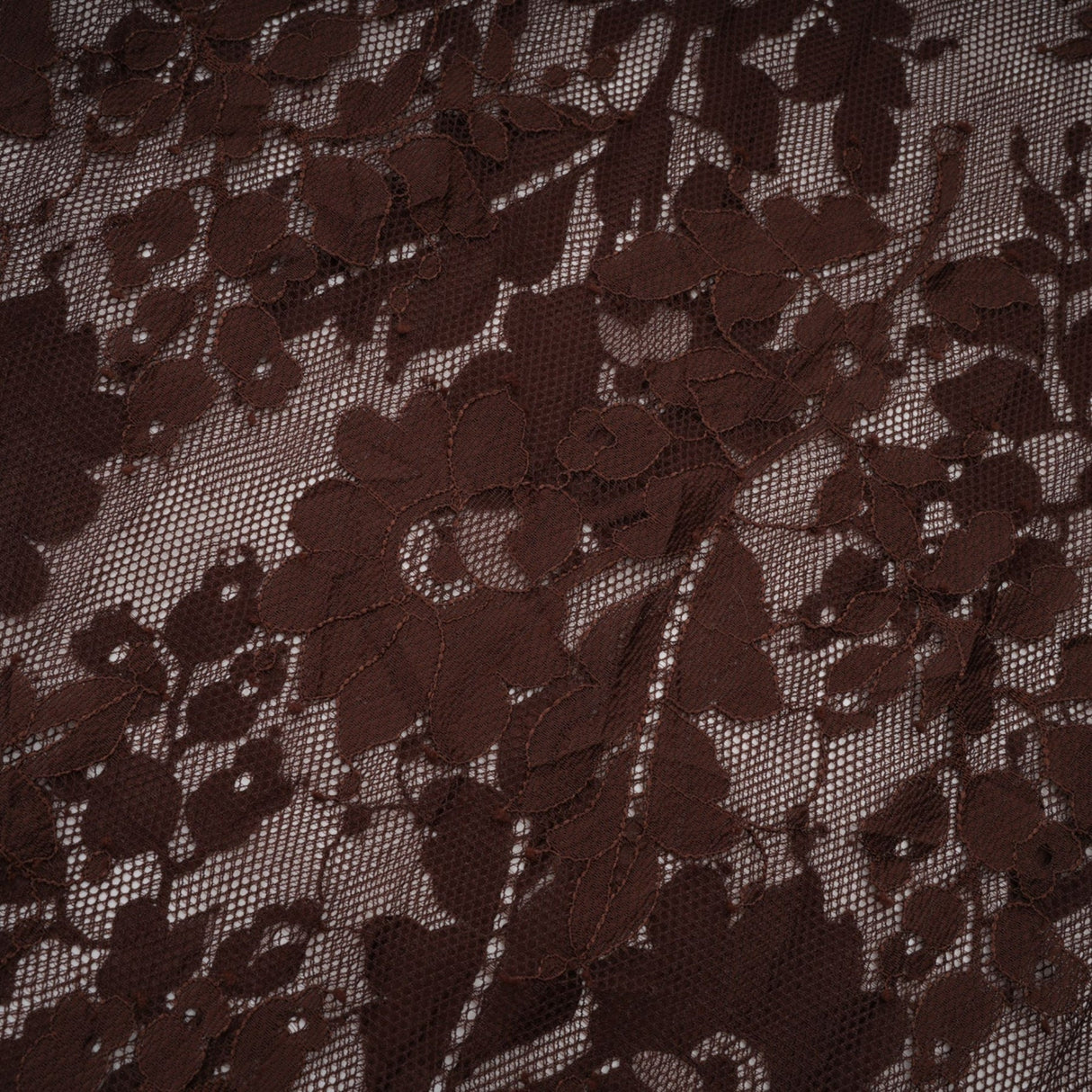 Faith Midi Dress - Long Sleeves - Chantilly Lace - Self - Tie Design - Asymmetric Hemline